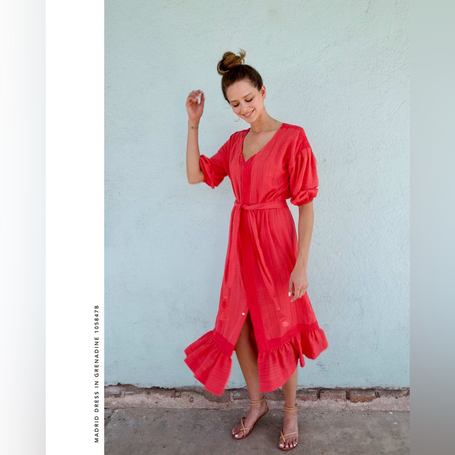 Mirth Red Dress Size S